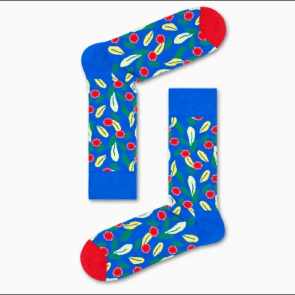 Happy Socks Baby Daisy Print - NWT - Picture 4 of 7